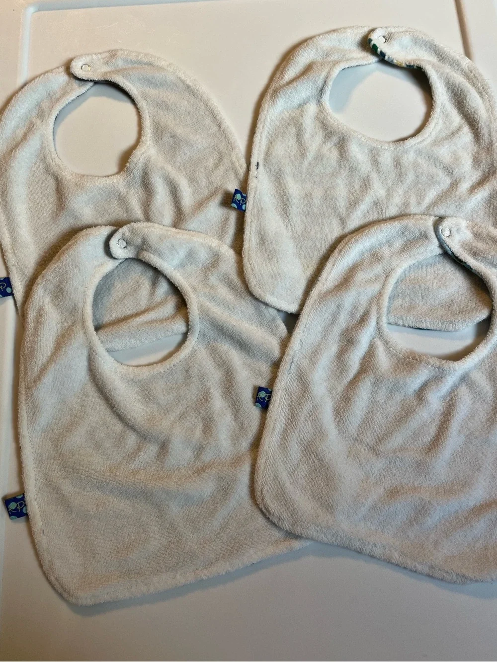 Kickee Pants 4 Bib Bundle, coordinating colors